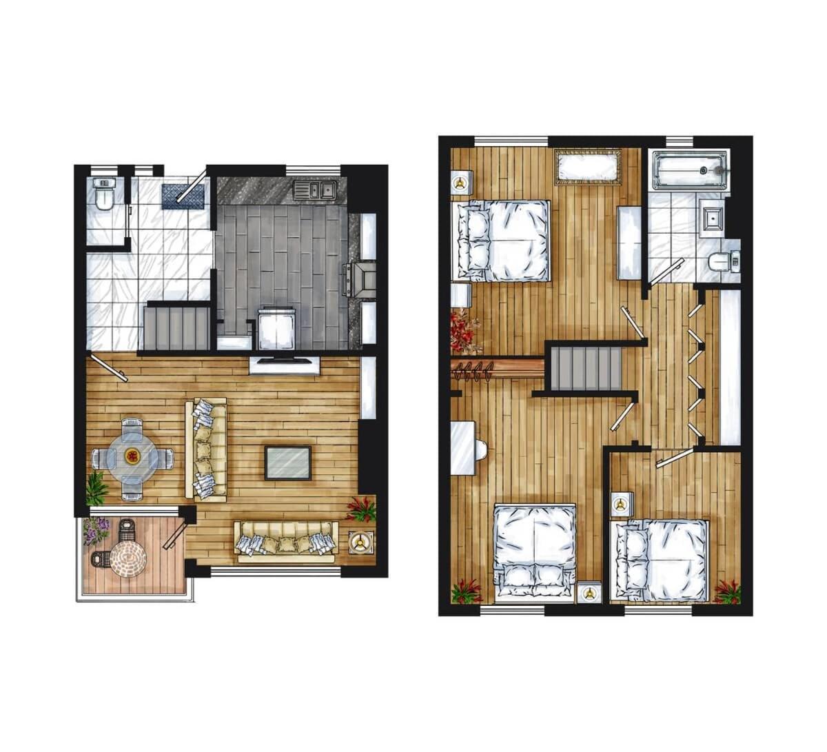 Cosy 3 Bed Flat Near London's Highlights Ferienhaus